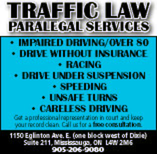 Traffic Law Paralegal Services