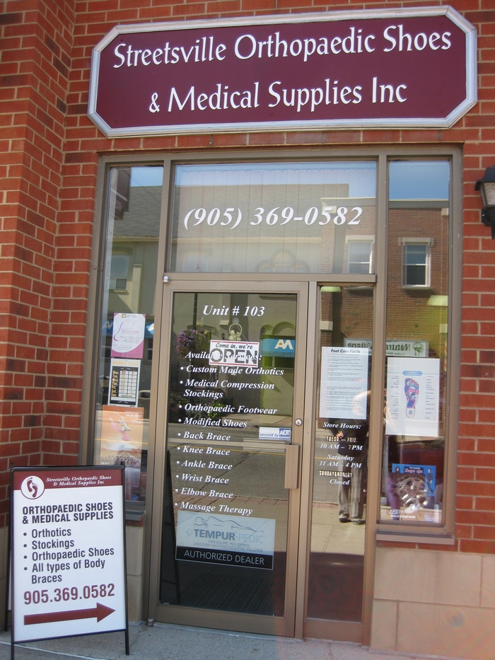 Streetsville Orthopaedic Shoes & Medical Supplies